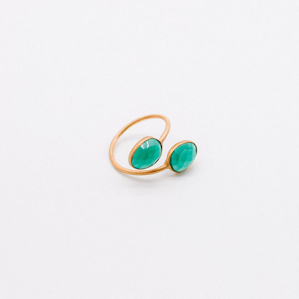 Double stone ring – Katy Valentine Collections