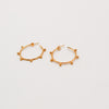 Small Maasai hoop earrings