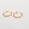 Small Maasai hoop earrings