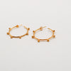 Small Maasai hoop earrings