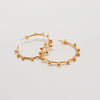 Large Maasai hoop earrings