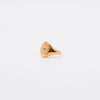 Single stone signet