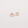 Double circle studs