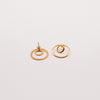 Double circle studs