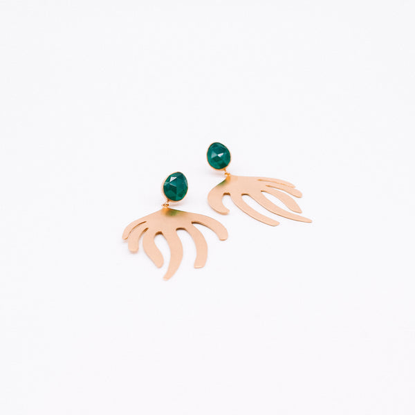 Sage earrings
