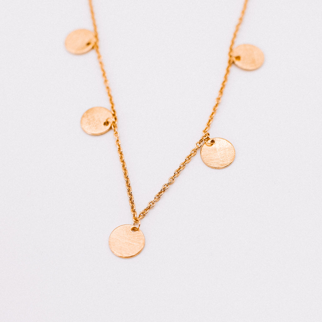 Disk necklace